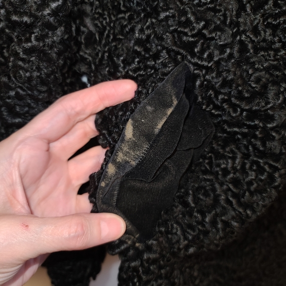 Vintage lambswool jacket Meyer Epstein furs - Picture 7 of 9